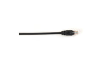 Black Box CAT6PC-003-BK-25PAK CAT6 250-MHz Molded Snagless Stranded Ethernet Patch Cable-Unshielded(UTP),CM PVC(RJ45 M/M),Black,3-ft.(0.9-m),25-Pack