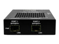 Transition Networks S4110-4848-AR Multi Rate Fiber to Fiber Repeater with -AR Power Supply