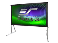 Elite Screens OMS100HR3 Yard Master 2, 100 inch Outdoor Projector Screen with Stand 16:9