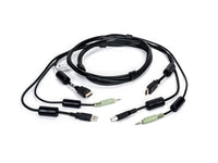 Vertiv CBL0110 Cable Assy, 1-HDMI/1-USB/1-AUDIO, 6FT