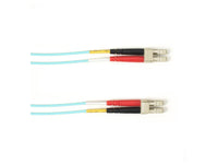 Black Box FOLZHM4-020M-LCLC-AQ OM4 MM FO Patch Cable Duplx, Lszh, Aqua, LCLC