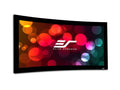 Elite Screens CURVE235-138W2 Cinema Scope Fixed Frame Curve Front Projection Screen