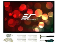 Elite Screens R120H2 ezFrame 2 Series, 120inch Diagonal 16:9, Fixed Frame Home Theater Projection Screen