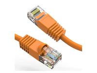 Axiom C6MB-O30-AX 30FT CAT6 550MHz Patch Cord Molded Boot, Orange