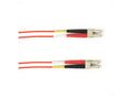 Black Box FOLZHSM-002M-LCLC-RD SM FO Patch Cable Duplx, Lszh, RED, Lclc, 2M