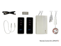 Elite Screens ZPM-RT2 Remote Control Kit for Spectrum2 Series(Infrared and Radio Frequency Remotes,5-12vtrigger cable) For Serial