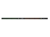 Vertiv I10485 rPDU, Basic Upgradeable, 30A, 208V, 4.9kW, Vertical, (36) Combination C13/C19, 10ft / 3m power cord with L6-30P, Black Powder Coat