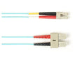 Black Box FOCMR10-SCLC-AQ-66 10 MM FO Patch Cable Duplx, 66 FT