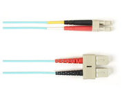 Black Box FOCMR10-SCLC-AQ-66 10 MM FO Patch Cable Duplx, 66 FT