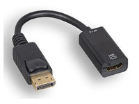 Axiom DPMHDMIFK-AX DisplayPort to HDMI Adapter, Black