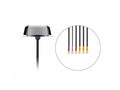 Taoglas MA1506-AK-001 Synergy 6-in-1 GNSS, 2 5G/4G & 3 Wi-Fi : 5m TGC-200 Braided Cable Assembly with SMA(M) for GNSS & 5G/4G and RP-SMA(M) for Wi-Fi