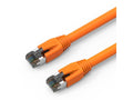 Axiom C8SBSFTP-O4-AX 4FT CAT8 Shielded Cable Orange