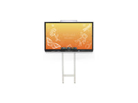 Promethean AP-ASF-90 Manual height adjustable wall mount with floor support for use with ActivPanel