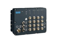 B+B SmartWorx EKI-9516-PFIDL10E Train Switch 16M12 X FE PORT W/ 12 POE P