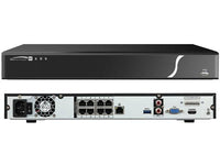 Speco Technologies N8NXP16TB 8 Channel Network Video Server with POE, 200Mbps, 4K, 16TB