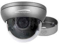 Speco Technologies O2ID5M Intensifier IP 2MP Vandal Dome Camera, 2.812mm motorized lens, grey housing