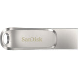SanDisk SDDDC4-128G-A46 Metal Dual Flash Drive, Type C, 128GB USB 3.1, Ginseng, AMUSB 3.1, Ginseng, AM