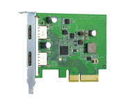 QNAP QXP-10G2U3A USB 3.2 Gen 2 dual-port PCIe expansion card
