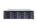 QNAP TS-H1683XU-RP-E2236-128G-US 16-Bay 3U rackmount NAS, Intel Xeon E-2236 6 cores / 12 threads 3.4 GHz processor (boost up to 4.8 GHz), 128 GB ECC DDR4 ECC, 16 x 2.5/3.5 SATA 6Gbps