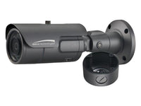 Speco Technologies O6FB7M 6MP FIT, 2.7-12mm Motorized lens, H.265, Bullet IP Camera with Junction Box, Dark Grey, TAA