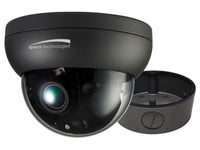 Speco Technologies O6FD4M 6MP FIT, 2.7-12mm Motorized H.265 Dome IP Cameras with Junction Box, Dark Grey, TAA