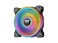 Thermaltake CL-F088-PL12SW-C Riing Quad 120MM 1 Pack Case Fan, Black