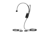 Yealink YHS36 (1308020) Wideband Headset for IP Phone Monaural Ear (single ear) Quick-disconnect (QD) cord RJ9 Headset Jack Noise-Canceling Microphone