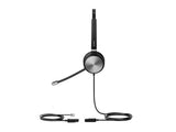 Yealink YHS36 (1308020) Wideband Headset for IP Phone Monaural Ear (single ear) Quick-disconnect (QD) cord RJ9 Headset Jack Noise-Canceling Microphone