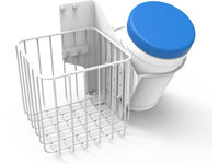 JACO 51-4669 Holder - Wipes & 6x6x6in Wire Basket