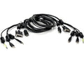 Vertiv CBL0179 Cable Assembly, 1-DVI-D/1-DISPLAYPORT/2