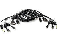 Vertiv CBL0179 Cable Assembly, 1-DVI-D/1-DISPLAYPORT/2
