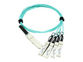 Axiom QSFP-4SFP25G-AOC3M-AX QSFP28 AOC Cable for Cisco 3m