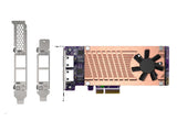 QNAP QM2-2P2G2T QM2 Series, 2 X PCIE 2280 M.2 SSD Slots, PCIE GEN3 X 4 , 2 X Intel I225LM 2.5GbE NBASE-T Port