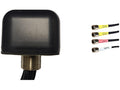 AG Antenna AG43-BB-3W AG43 Low Profile Series Mobility 3-Lead MIMO 3 x WiFi Dual Band - Bolt Mount Antenna w/15ft Coax Cables - Black