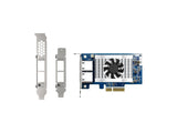QNAP QXG-10G2T-X710 Dual-port (10GBASE-T) 10GbE network expansion card, Intel X710, PCIe Gen3 x4
