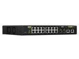 QNAP QSW-M2116P-2T2S-US Microchip VSC7448-02, 4GB DDR3, 16 Port of 2.5GBPS Port with 802.3AT (30W), 2 10BASE-T Port with 802.3BT(90W), 2 10GbE SFP+ Port