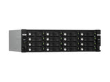 QNAP TL-R1620SDC-US 16-BAY 3U Rackmount SAS 12GBPS JBOD Dual Controller Expansion Enclosure with SAS Expander, 16 X 2.5/3.5 SAS 12GBPS Drives