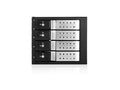 iStarUSA BPN-DE340HD-SILVER 3X5.25 to 4X3.5 12GB/S CAGE SIL