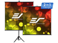 Elite Screens T65SW Tripod lite, 65-INCH 1:1, Lightweight Portable Indoor Projector Screen with Foldable Stand and Carrying Bag