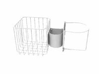 JACO 51-4795 Kit - Mounting, 6x6x6 Basket & Wipes