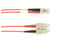 Black Box FOCMR10-SCLC-RD-164 10 MM FO Patch CBL Duplx, PVC RD SCLC
