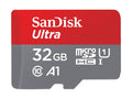 SanDisk SDSQUA4-032G-AN6IA Ultra microSDHC Memory Card, 32GB, 120MB/s, C10, UHS, U1, A1, Card W/Adapter120MB/s, C10, UHS, U1, A1, Card W/Adapter