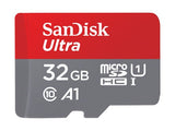 SanDisk SDSQUA4-032G-AN6IA Ultra microSDHC Memory Card, 32GB, 120MB/s, C10, UHS, U1, A1, Card W/Adapter120MB/s, C10, UHS, U1, A1, Card W/Adapter