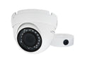 Speco Technologies H5T1M 5MP HD-TVI Turret Camera, 2.7-13.5 mm Motorized Lens, Included Junc Box, White Housing