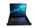Black Box KVT1920E-US-U-R2 KVM Tray with 17" Full HD LCD, WUXGA Wide Screen, Touchpad - DVI/VGA, DP, USB, US, TAA