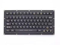 iKey SL-75-OEM-USB NEMA 4X Red Backlit Keys, USB and PS2 configurations avail.