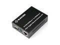 Black Box LGC215A-R2 Gigabit Ethernet (1000-Mbps) PoE+ Media Converter - 10/100/1000-Mbps Copper to 1000-Mbps Fiber SFP