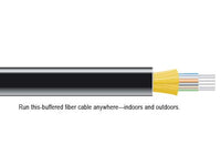 Black Box FOBC55-IOSM-BK-12F-5000 FO Bulk, In/outdoor DIST SM TB OFNP 12 Fiber 5000 FT