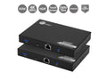 SIIG CE-H27811-S1 4K60 HDR HDMI KVM Extender w/SPDIF 4K60Hz, up to 230 ft (70m) (CE-H27811-S1)