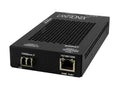 Transition Networks SGPAT1039-105-SA 10/100/1000 POE+ RJ-45 to 1000Base-SX MM LC Media Converter with -SA PS